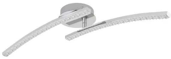 Globo 67169-12IP - LED Fürdőszobai felületre szerelhető csillár JULES 2xLED/6W/230V IP44
