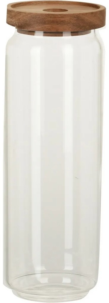 Üvegedény akácfa fedéllel 1300 ml, 1,7 l