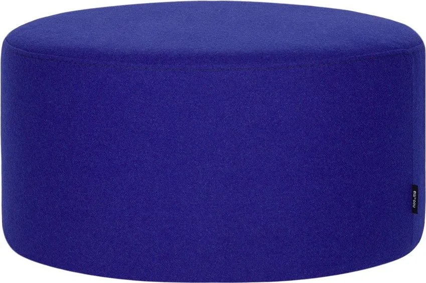 Kék gyapjú puff Folk – noo.ma