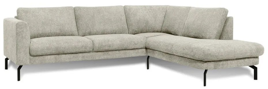 Világosszürke sarokkanapé (jobb oldali) Gomero – Scandic