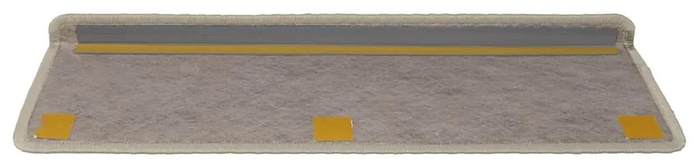 30 db zöld lépcsőszőnyegek öntapadós szizál kinézetű 65x21x4 cm