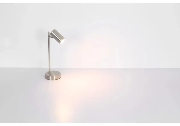 Globo 57910T - Asztali lámpa ROBBY 1xGU10/5W/230V matt króm