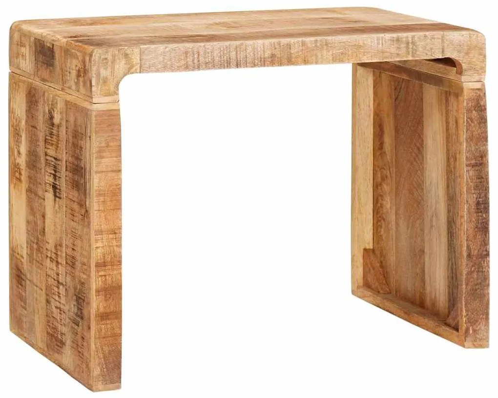 Végasztal Barna 60 x 35 x 45 cm tömör mangófa