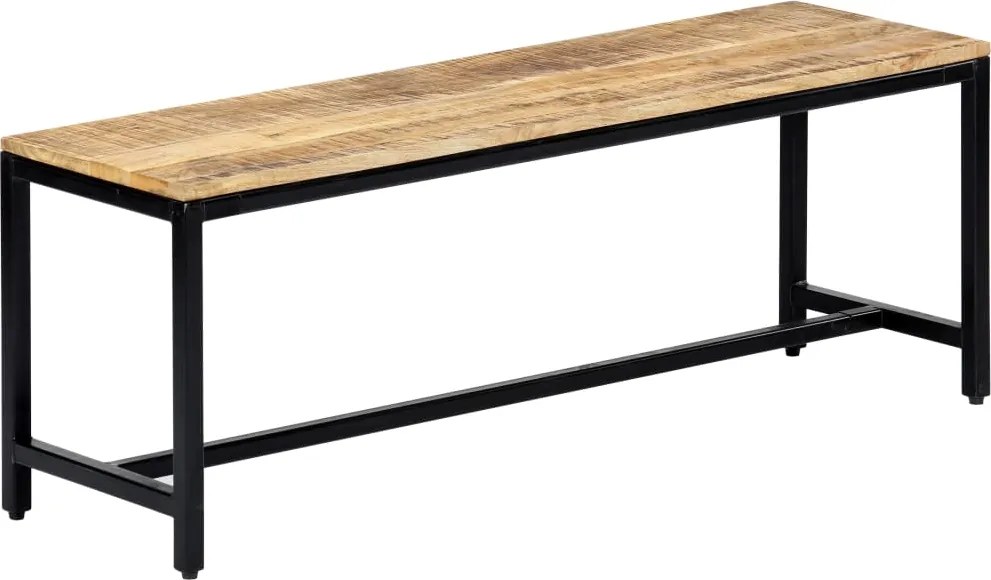 vidaXL tömör, nyers mangófa étkezőpad 120 cm