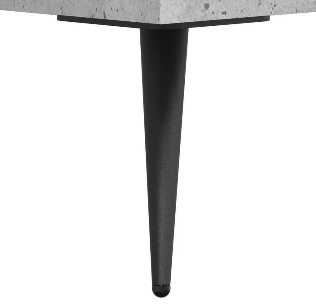 betonszürke szerelt fa könyvespolc 69,5 x 32,5 x 90 cm