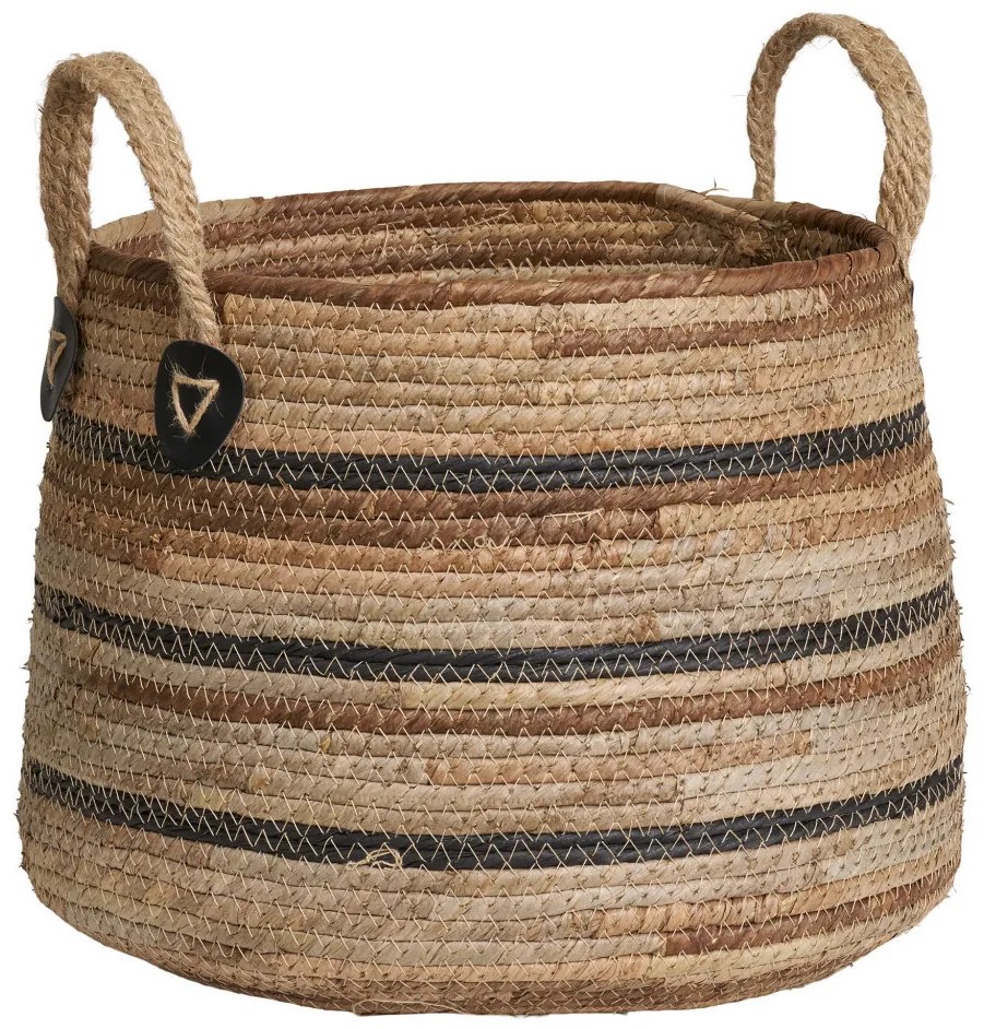 Erba kosarak, banánlevél, natúr, 2db