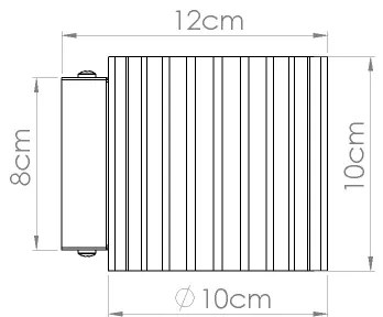 Sollux SL.1821 - AURA fali lámpa 1xG9/10W/230V piros