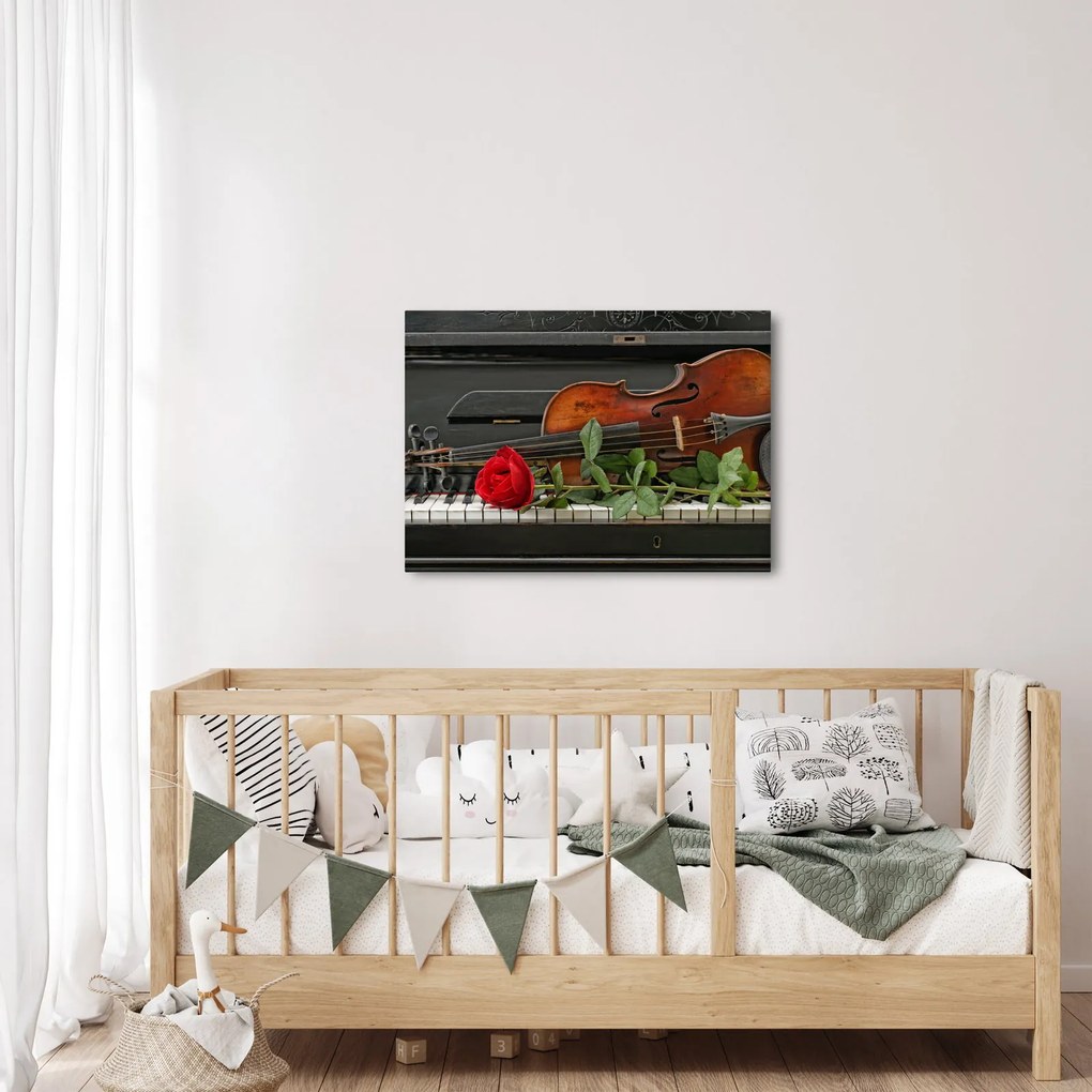 Kép - A zenész emléke (70x50 cm)