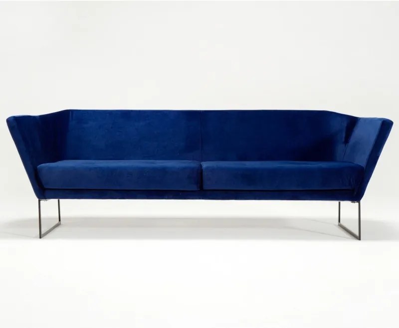 Relax kék háromszemélyes kanapé