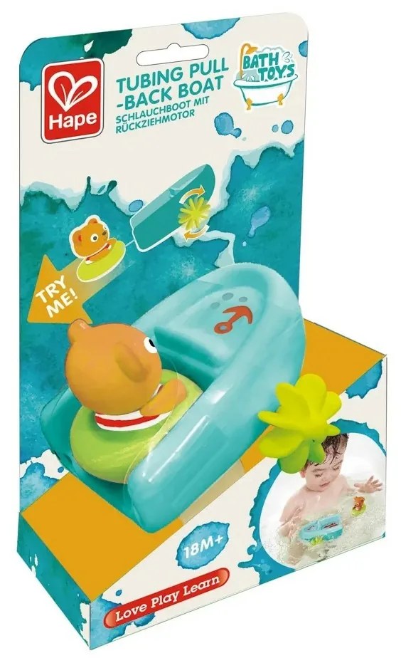 Hape Stretchable csónak mackóval