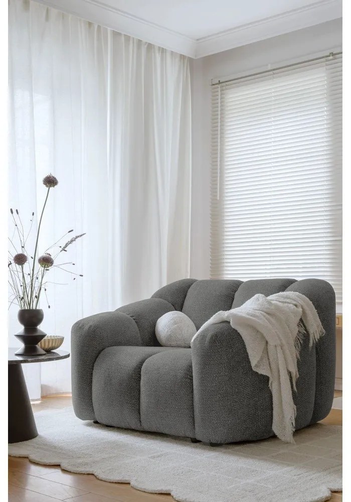 Szürke fotel Shell – Miuform