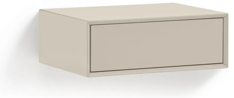 Krémszínű függő éjjeliszekrény Platt – Teulat