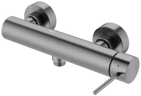 Zuhany csaptelep SAT Aurum zuhanyszett nélkül 150 mm csiszolt fegyver fém SATBAUR268BGM