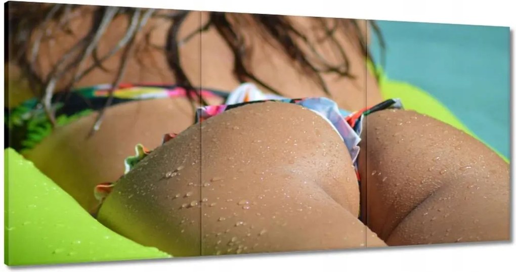 Képek 180x90 Lány a tengerparton Sun