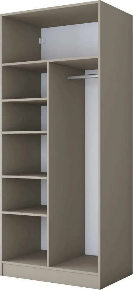 Gardróbszekrény, 90 cm – BA290