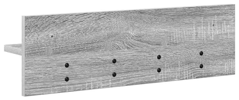 Fali Kabáthorog Szürke sonoma 60 x 10.5 x 18 cm Faanyag