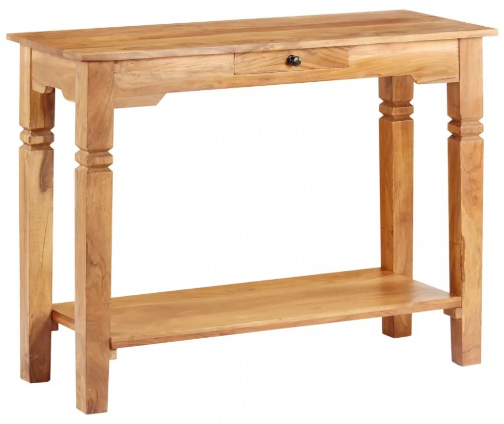 tömör akácfa tálalóasztal 100 x 40 x 76 cm