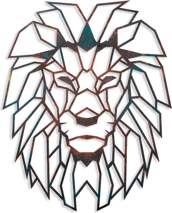 Lion fém fali dekoráció, 40 cm – TR891TNL2419
