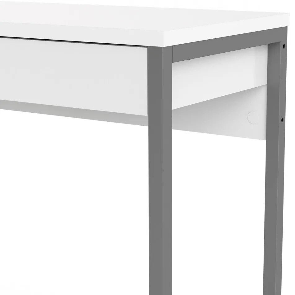 Felix White íróasztal, fehér fényes