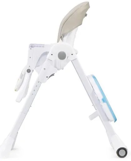 KINDERKRAFT - Gyerek étkezőszék YUMMY bézs/fehér