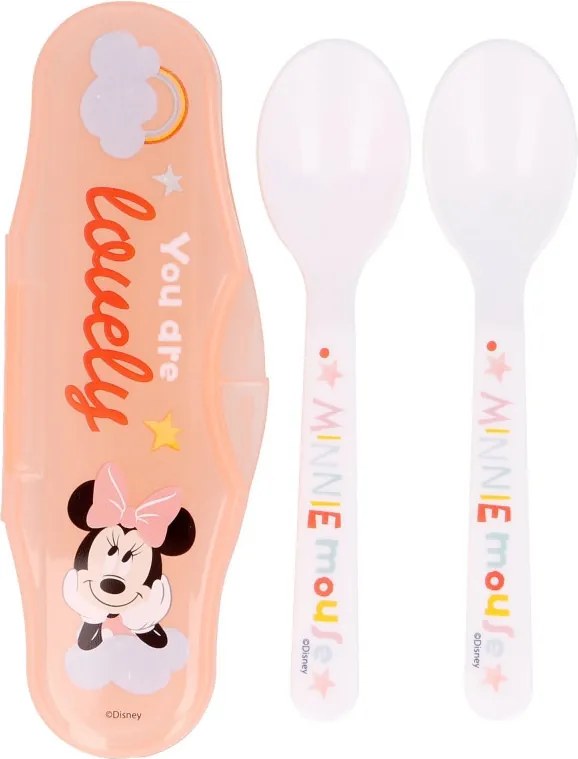 Disney Minnie Ooh Lala! baba utazó evőeszköz készlet