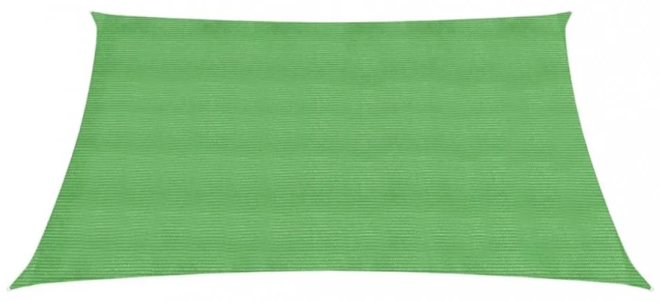 világoszöld HDPE napvitorla 160 g/m² 2 x 2,5 m