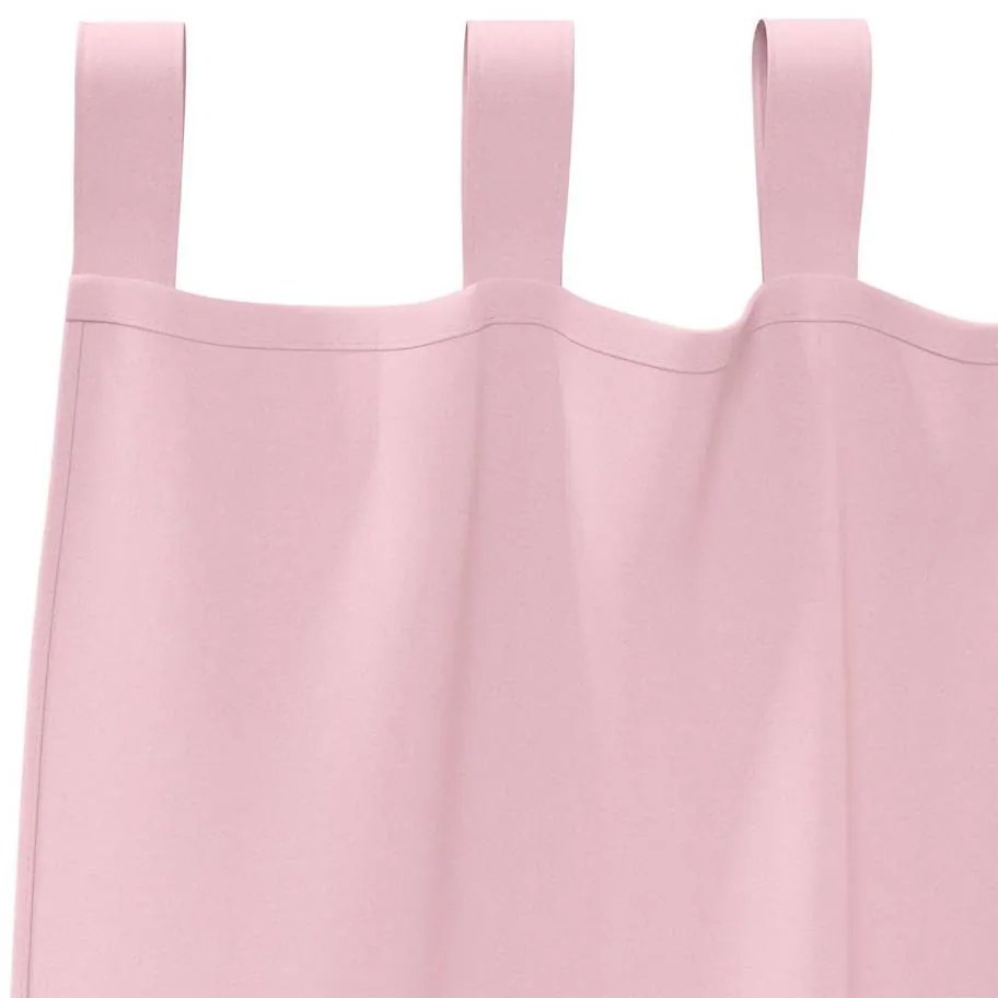 Függönyök 2 pcs Baba rózsaszín 140x140cm Poliészter