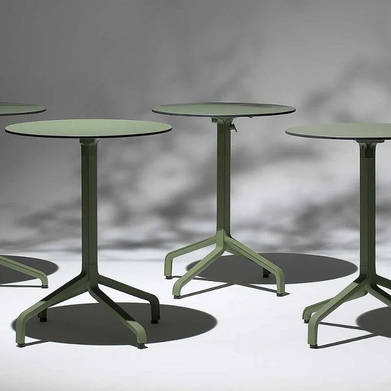 Nardi HPL kör 90 cm agave zöld kültéri asztallap