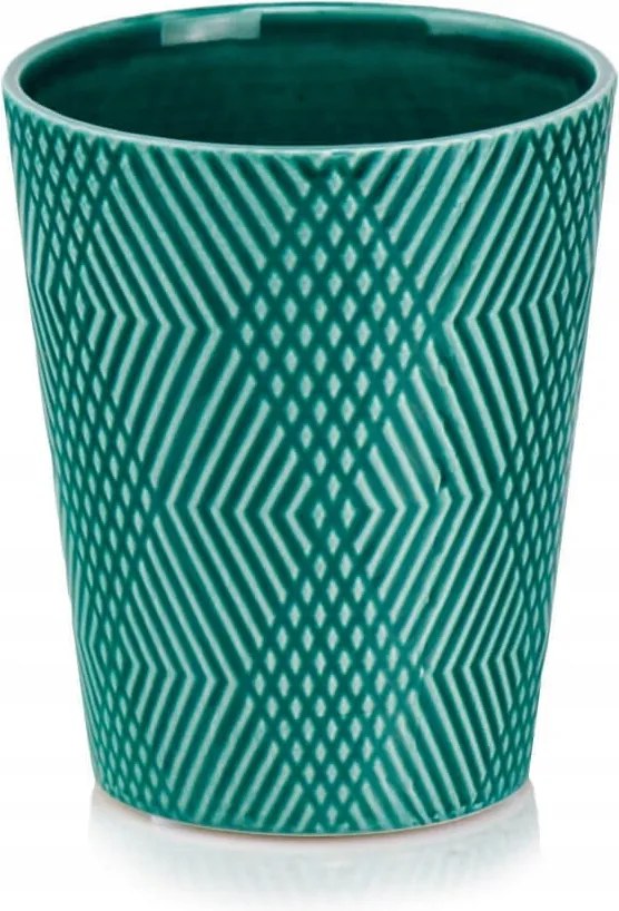 Kerámia Virágcserép türkiz 13cm 05.409.13 Polnix