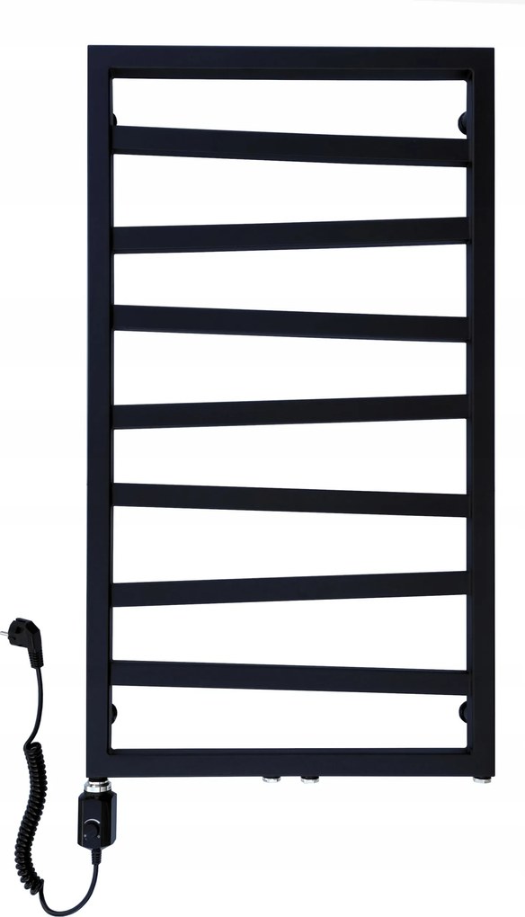 Elektromos fürdőszobai radiátor Rox 600 W Fekete