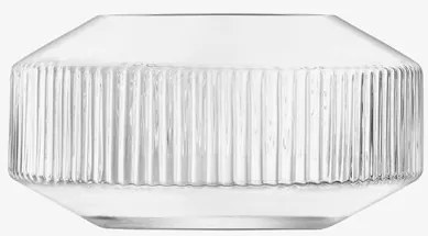 LSA International Széles Rotunda váza, h 14 cm, átlátszó - LSA nemzetközi