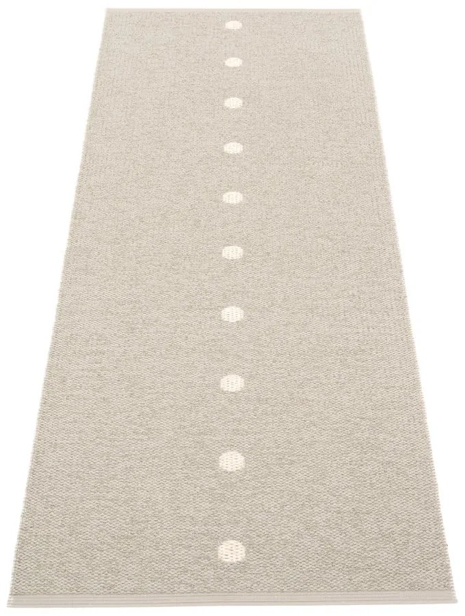 Bézs-krémszínű kültéri-beltéri futószőnyeg 70x200 cm Peg Linen Vanilla – Pappelina