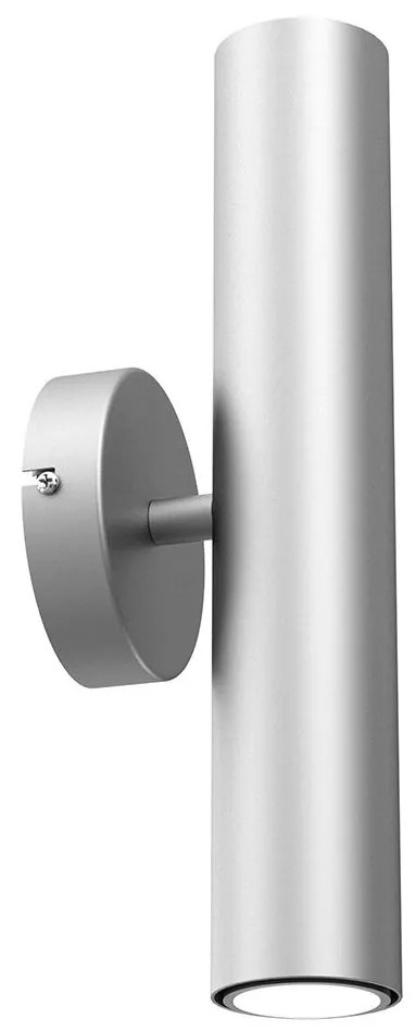 Fali lámpa RAITO 2xGU10/8W/230V ezüst