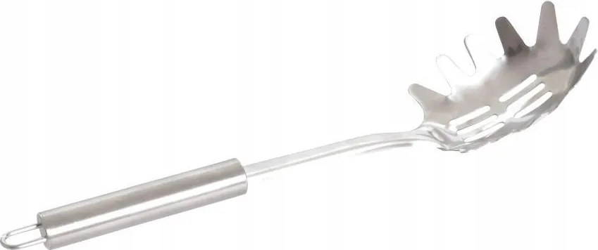 Spagetti merőkanál 30 cm rozsdamentes acélból