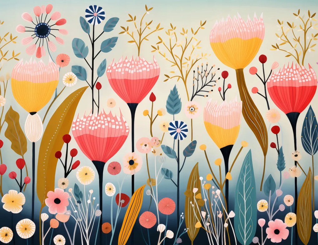 Poszter 65x50cm Álmok kertje