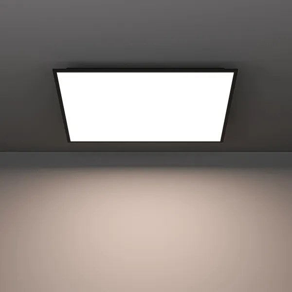 Eglo 901507-LED RGBW dimmelhető felületre szerelhető panel MORADILLO-Z LED/33W/230V 60x60cm fekete