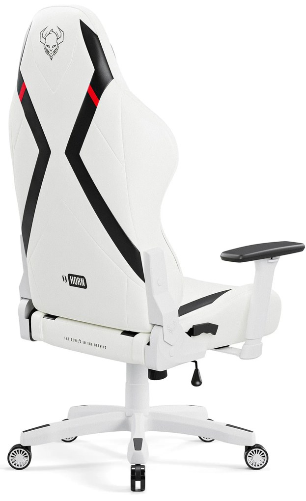 Diablo X-Horn 2.0 gamer szék Nagy méret: Fehér-fekete