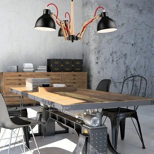 Fali lámpa MARCELLO 3xE27/60W/230V