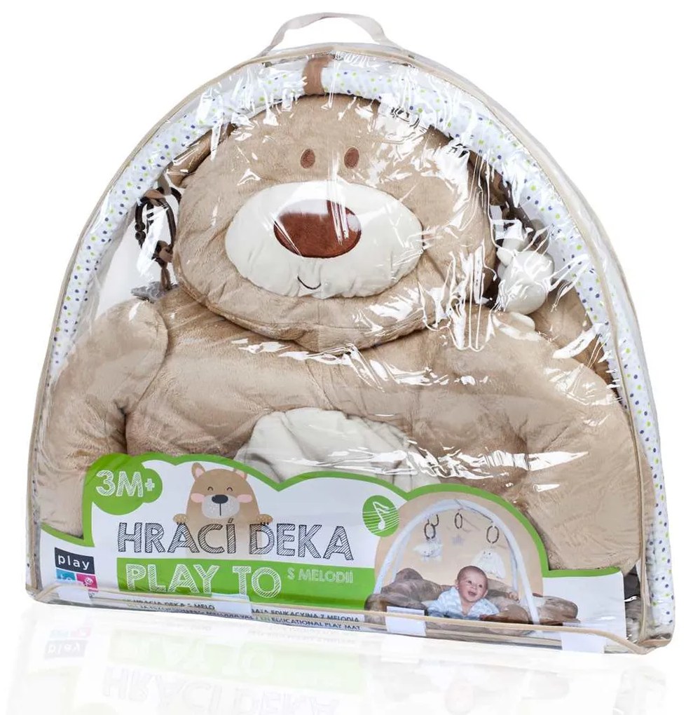 Luxus játszószőnyeg melódiával PlayTo maci