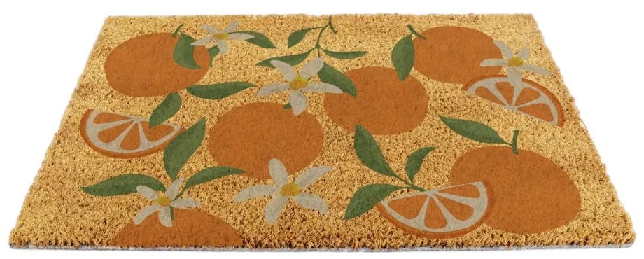 Kókuszrost lábtörlő 40x60 cm Orange – Artsy Doormats