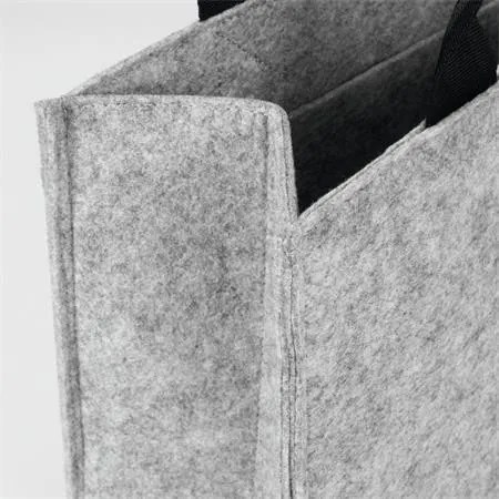 Irodai válltáska, M méret, 36x28x15 cm, SIGEL Basic, világosszürke (SDBA430)
