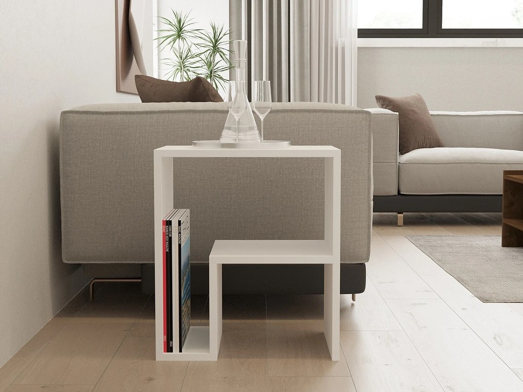 Kis asztal Yepa - White