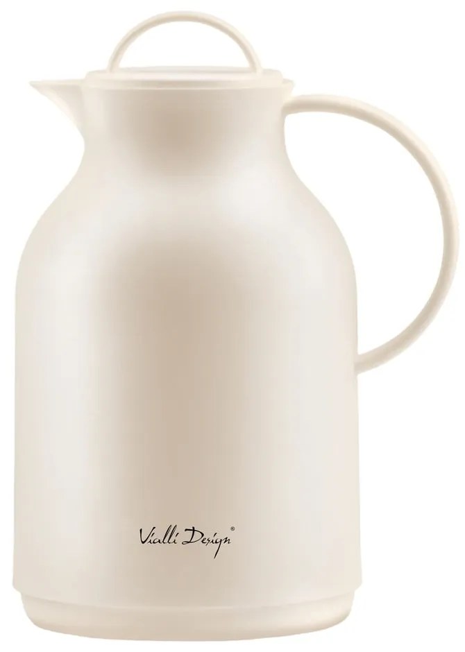 Bézs termosz, 1 l - Vialli Design
