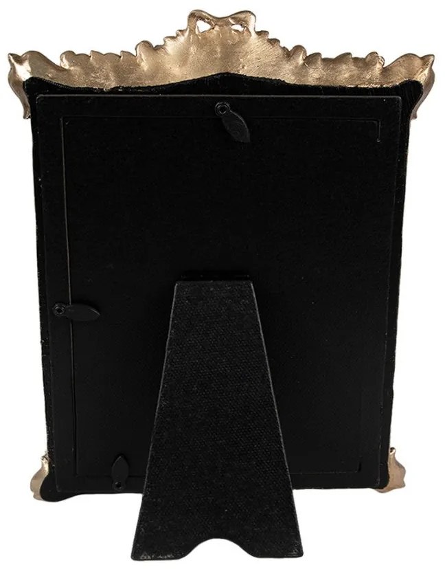 Barna és arany vintage képkeret 13x18 cm