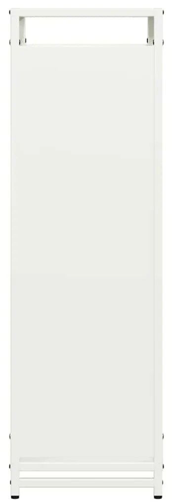 fehér hidegen hengerelt acél tűzifatároló 60x28x90 cm