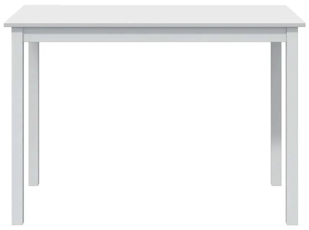 5 darabos fehér étkezőgarnitúra