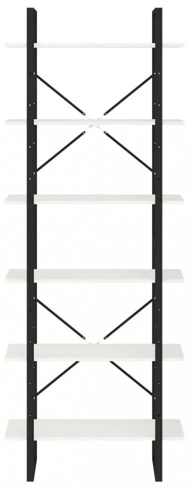 fehér tömör fenyőfa magasszekrény 80 x 30 x 210 cm