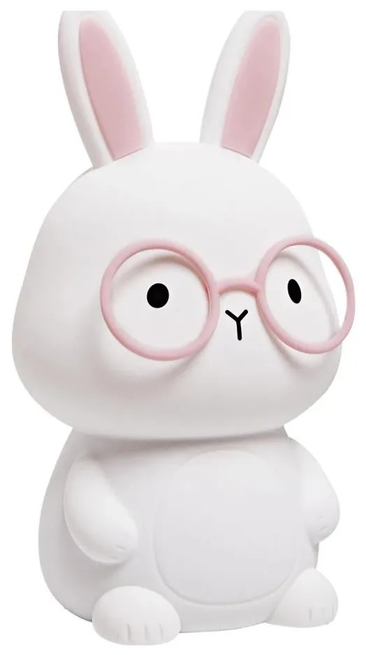 LED RGBW Dimmelhető gyermek érintős lámpa FLORKA LED/1W/5V USB 1200 mAh rózsaszín