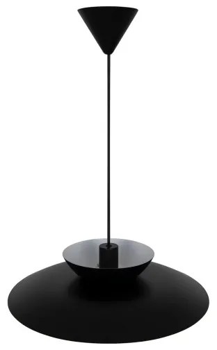 Nordlux - Csillár zsinóron CARMEN 1xE27/40W/230V fekete