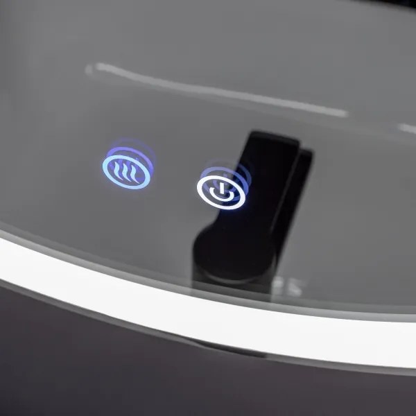 Brilagi-LED dimmelhető, fűthető tükör LED háttérvilágítással ALU PRO LED/18W/230V átmérő 60 cm IP44 fényes króm